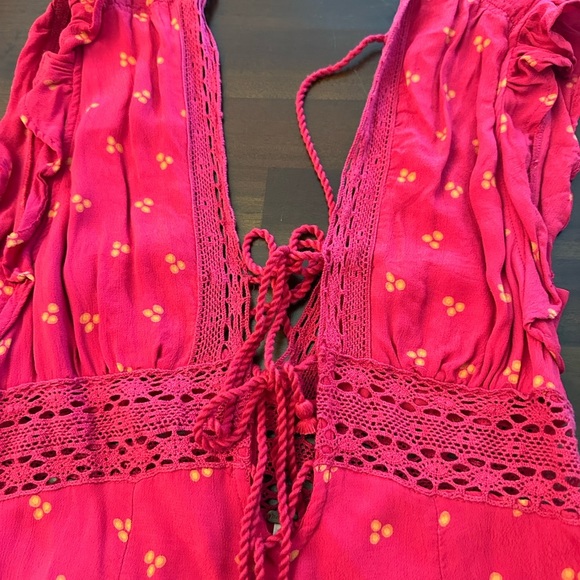 FREE PEOPLE Morning Sun Romper (D10) - Picture 5 of 9